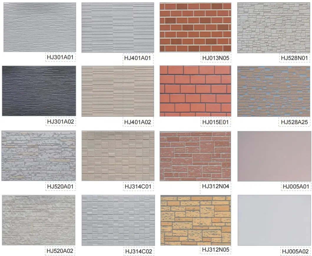 2023 China Patterned Fiber Cement Board Flame Retardant Wall Panels