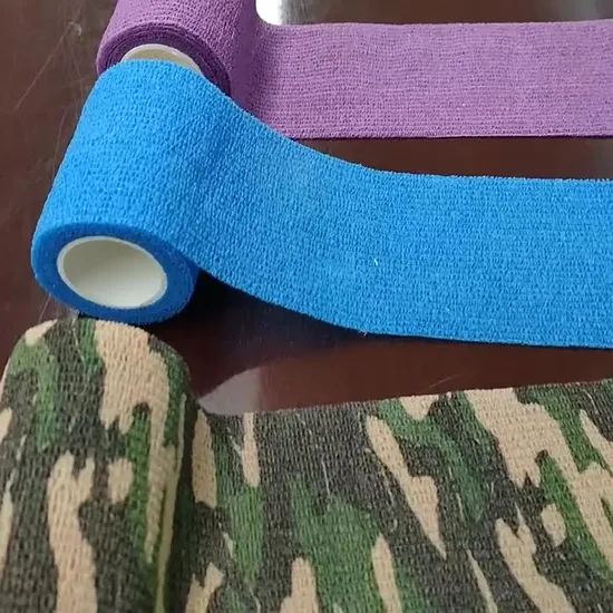 Cohesive Bandage Elastic Bandage, Sport Wrap Tape Waterproof High Stickly Q