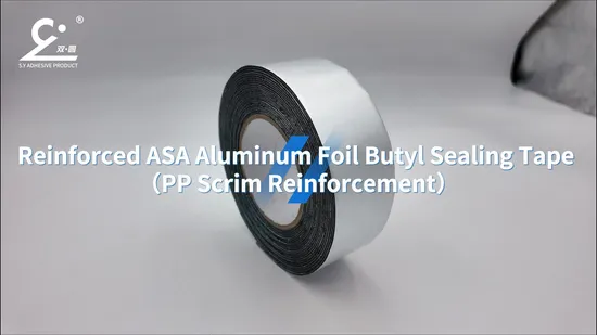 Aluminium Foil Waterproof Tape with High Temperature Resistance and Durability