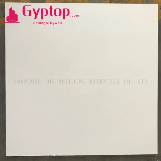 Mineral Fiber Acoustical Suspended Ceiling Tiles 