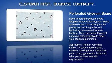 Acoustic Mineral Wool Fiber Drop Ceiling Tiles for Decorative Material 