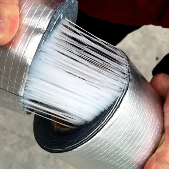 Butyl Tape Waterproof Tape Aluminum Foil Sealant Tape 10cm X 5m for Window Silicone Boat and Pipe Sealing 
