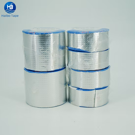 Waterproof Adhesive Aluminum Foil Sealing Repair Tape Water Leak Butyl Tape