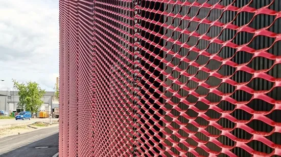 Diamond Hole Interior Aluminum Expanded Metal Ceiling Panel