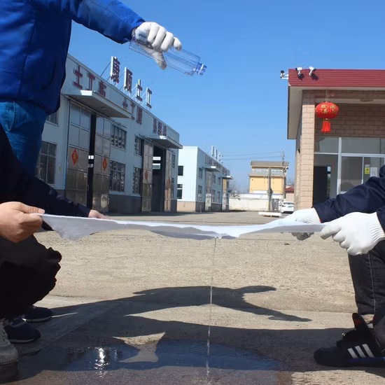 Road Construction Non Woven Needle Punched PP Non Woven Geotextile
